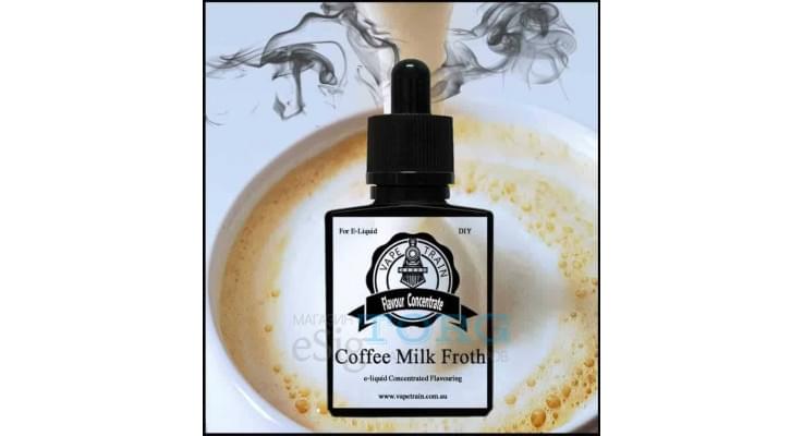 Изображение Ароматизатор Vape Train Coffee Milk Froth Ароматизатор Vape Train Coffee Milk Froth